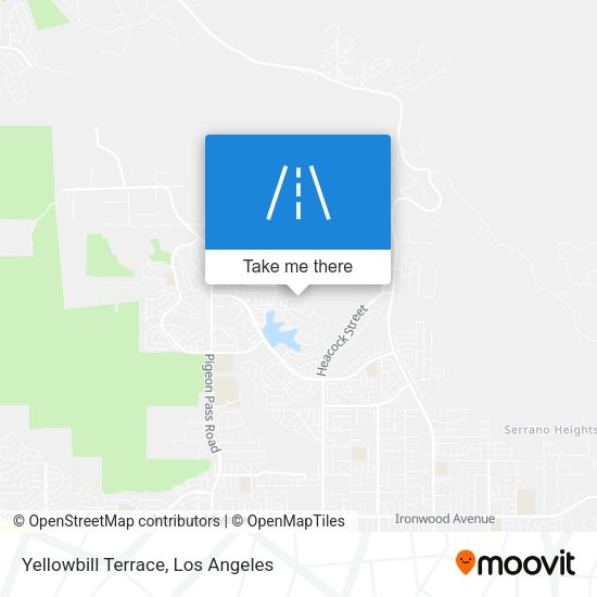 Yellowbill Terrace map