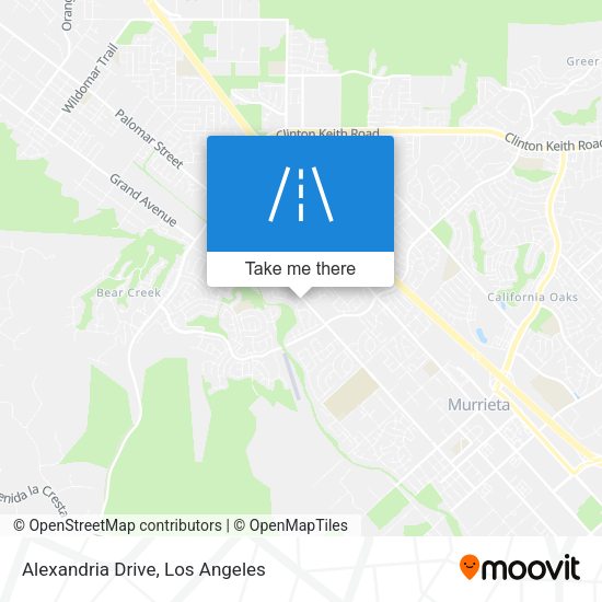Alexandria Drive map