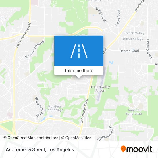 Andromeda Street map