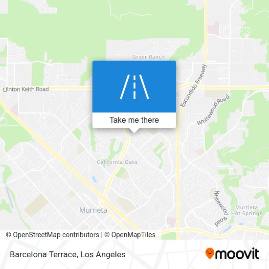 Barcelona Terrace map