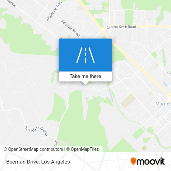 Mapa de Beeman Drive