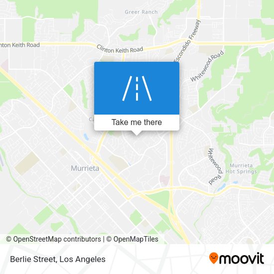 Mapa de Berlie Street