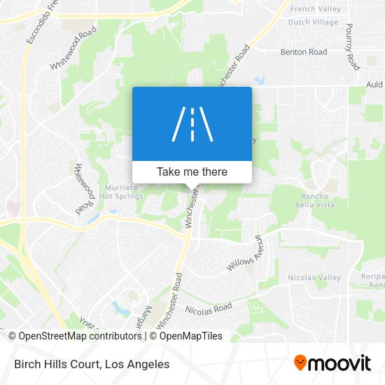 Mapa de Birch Hills Court