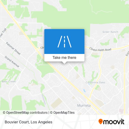 Mapa de Bouvier Court