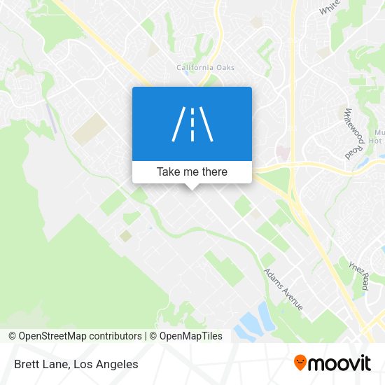 Mapa de Brett Lane