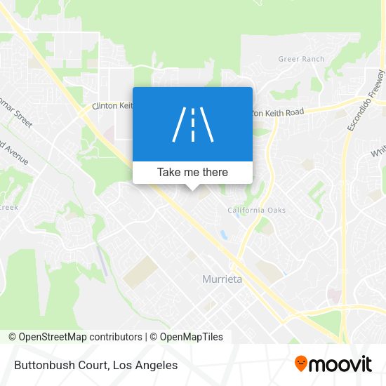 Buttonbush Court map