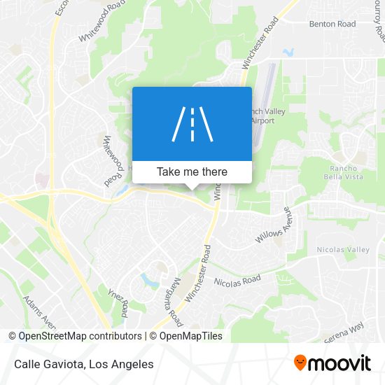 Mapa de Calle Gaviota