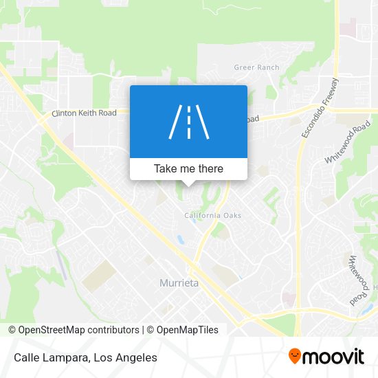 Mapa de Calle Lampara
