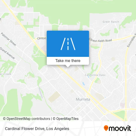 Cardinal Flower Drive map