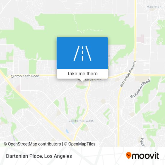 Dartanian Place map