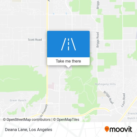 Mapa de Deana Lane