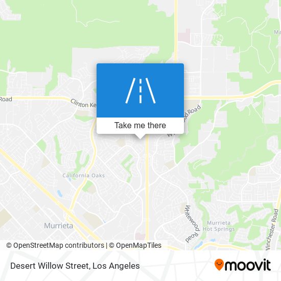 Mapa de Desert Willow Street