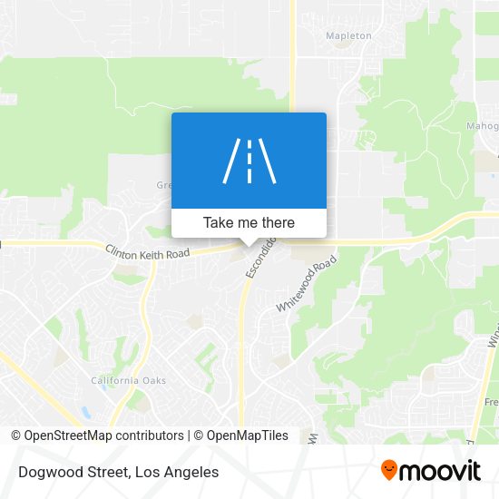 Mapa de Dogwood Street