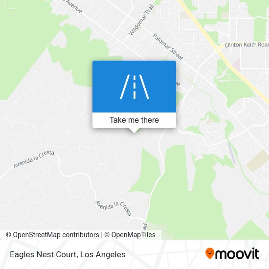 Eagles Nest Court map