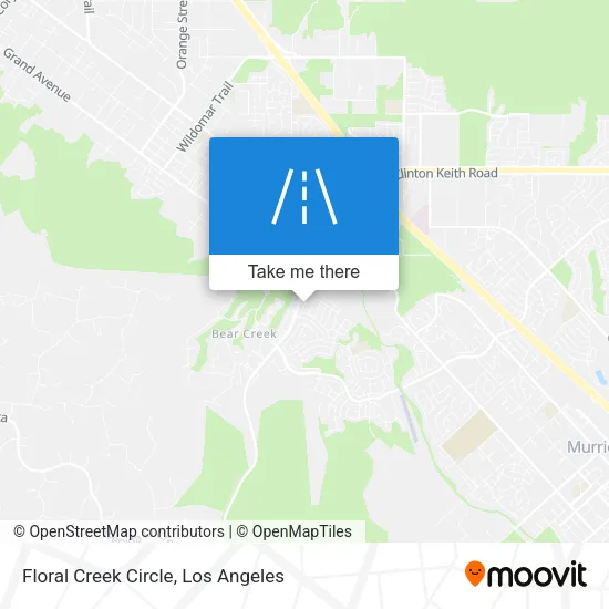 Floral Creek Circle map