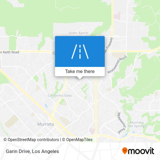 Mapa de Garin Drive