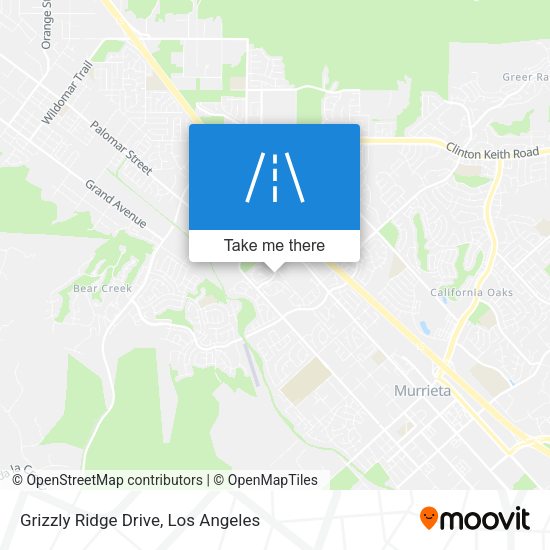 Grizzly Ridge Drive map