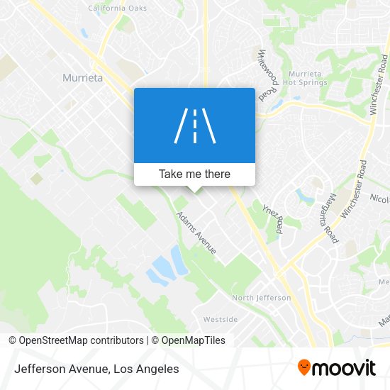 Mapa de Jefferson Avenue