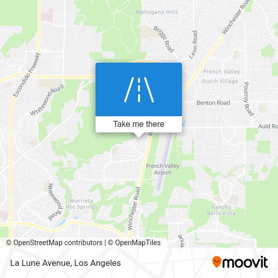 Mapa de La Lune Avenue