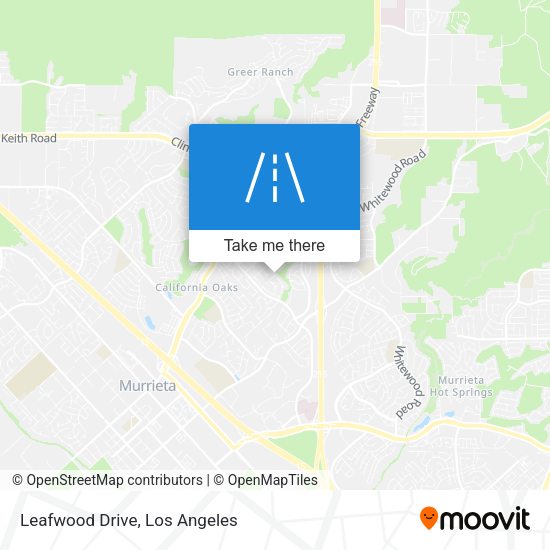 Mapa de Leafwood Drive