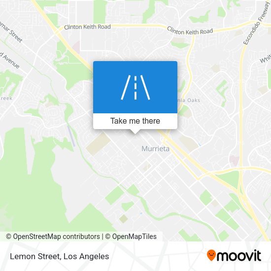 Mapa de Lemon Street