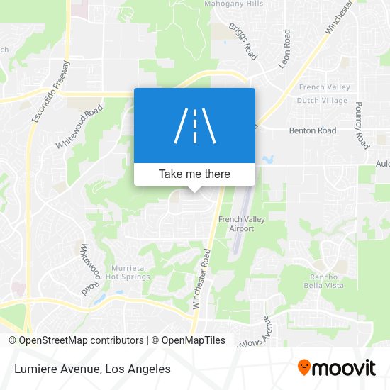 Mapa de Lumiere Avenue