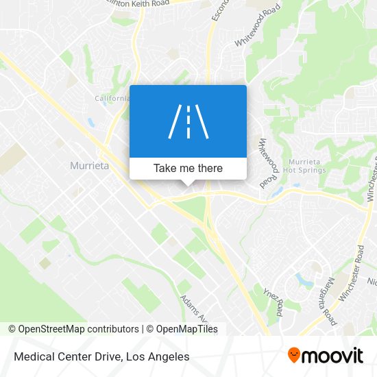 Mapa de Medical Center Drive