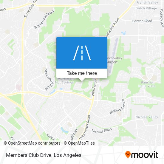Members Club Drive map
