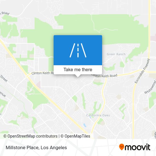 Mapa de Millstone Place