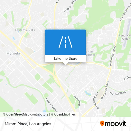 Miram Place map