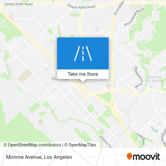 Mapa de Monroe Avenue