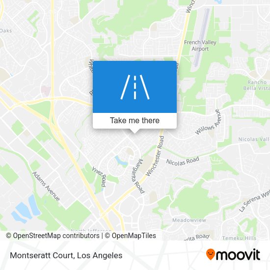 Montseratt Court map
