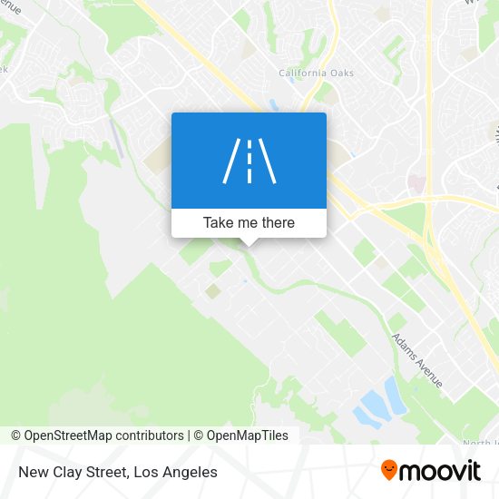 New Clay Street map