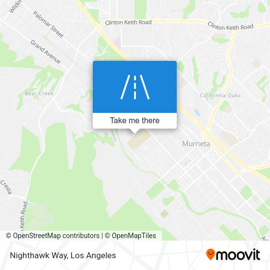 Mapa de Nighthawk Way