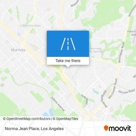 Norma Jean Place map