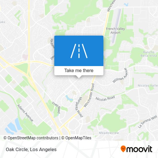 Mapa de Oak Circle