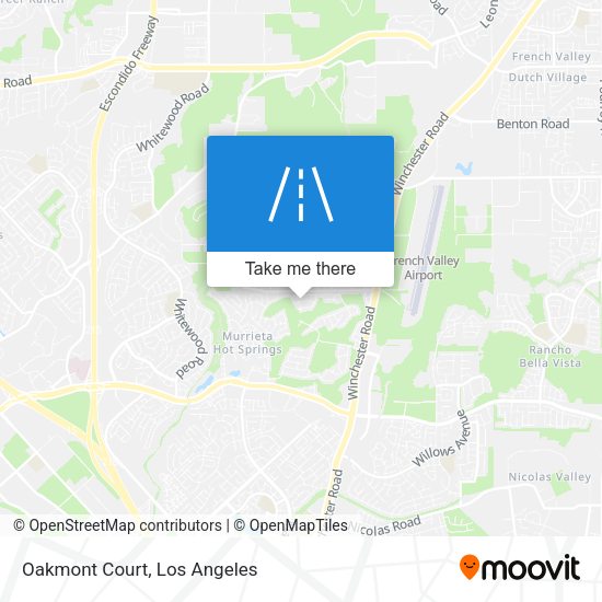 Mapa de Oakmont Court