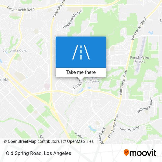 Mapa de Old Spring Road