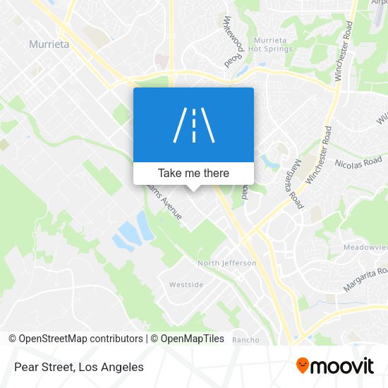 Mapa de Pear Street