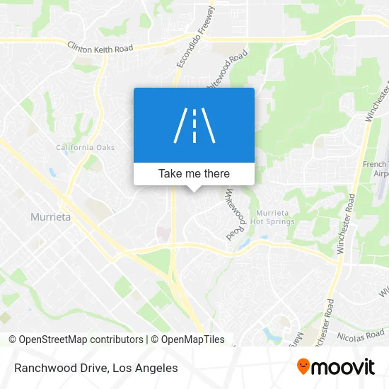 Ranchwood Drive map
