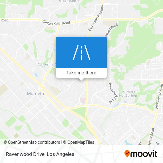 Mapa de Ravenwood Drive
