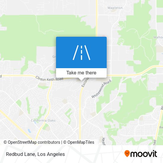 Mapa de Redbud Lane