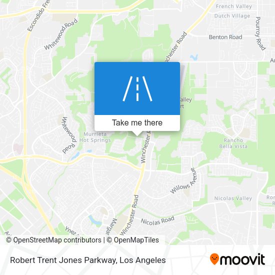 Robert Trent Jones Parkway map