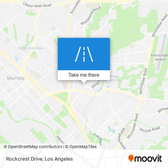 Rockcrest Drive map