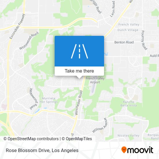 Rose Blossom Drive map