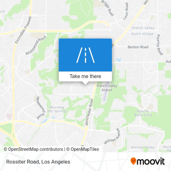Mapa de Rossiter Road