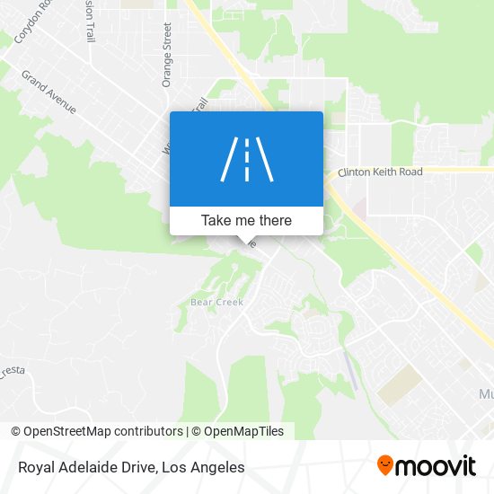 Royal Adelaide Drive map