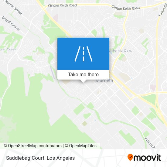 Mapa de Saddlebag Court