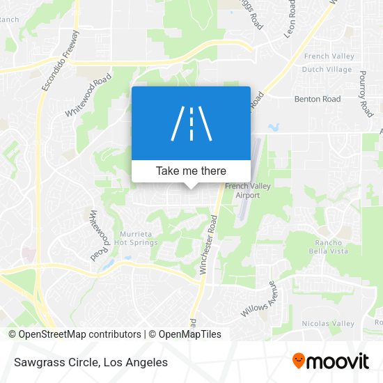 Mapa de Sawgrass Circle