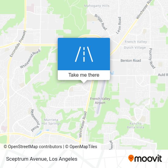 Mapa de Sceptrum Avenue